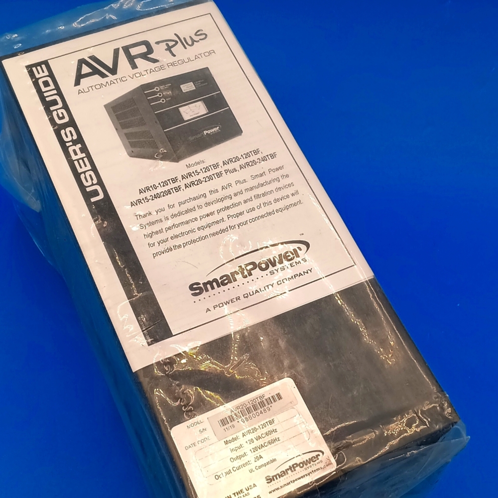 Smart Power Surge Protector Avr20-120tbf